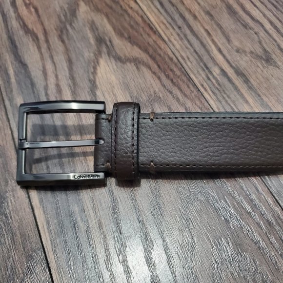 NWT Men's Genuine Leather Belt - Picture 2 of 5